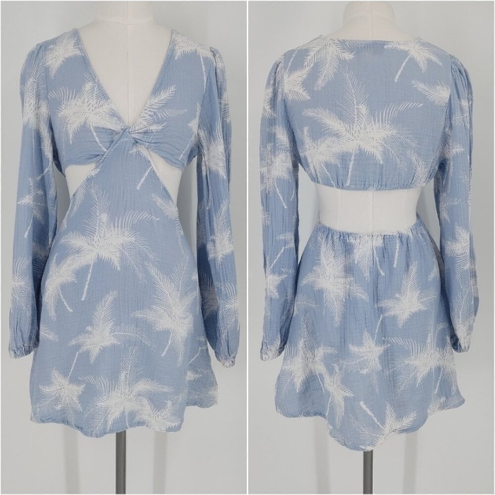 Vintage Havana Cotton Open Back Dress